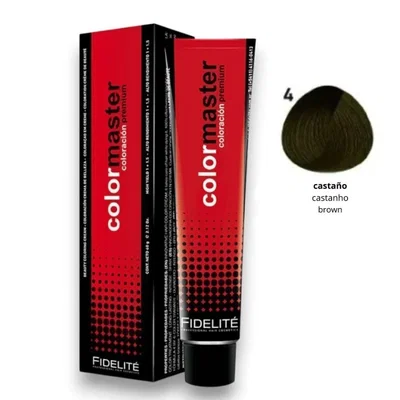 Tinturas Fidelite colormaster pomo 60 gr Alto rendimiento 1 + 1,5