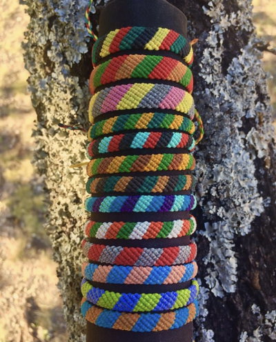 Pulseras rayadas✨