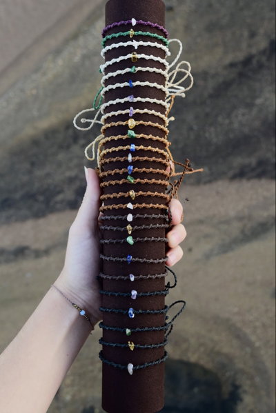 Pulseras con cristales✨
