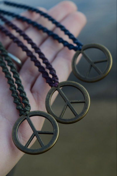 Collar amor y paz☮️