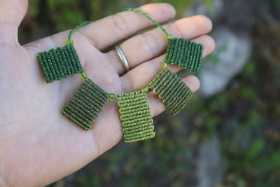 Collar étnico💚