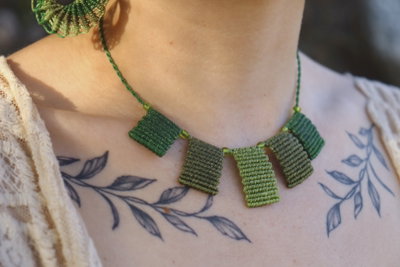Collar étnico💚