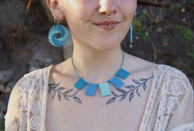 Collar étnico💙
