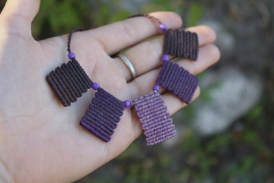 Collar étnico💜