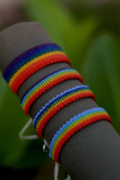 Pulsera o tobillera ancha🌈