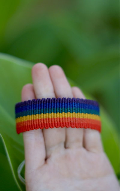 Pulsera o tobillera🌈