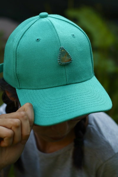 Gorra con ónix cielo✨