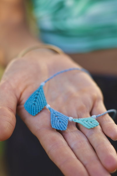 Collar de hojitas🍂
