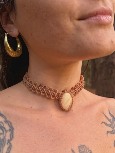 Chocker Aragonita🧡