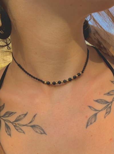 Obsidiana dorada y bronce✨