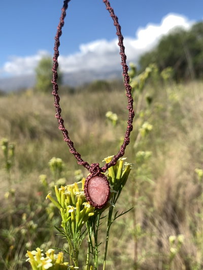 Collar Rodocrosita💖