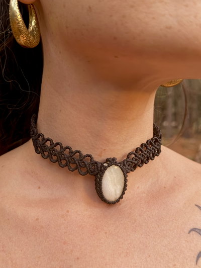 Chocker Ónix Blanco🤍