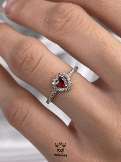 ANILLO DE PROMESA HEART