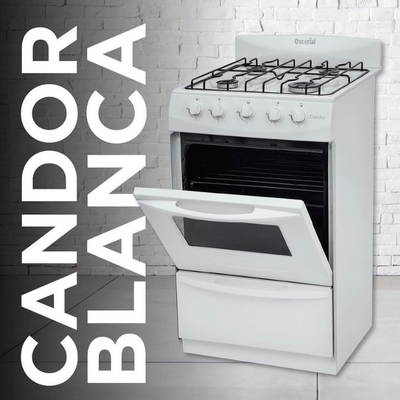 Cocina Escorial Candor 50 cm Color blanca