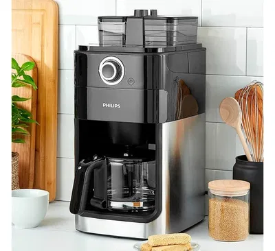 Cafetera PHILIPS Con Molinillo Integrado - GRIND BREW modelo7767