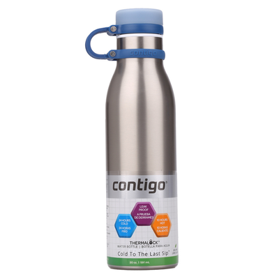 BOTELLA TÉRMICA CONTIGO MATTERHORN color GRIS MONACO - Acero Inox