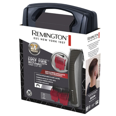 Corta cabello REMINGTON EASY FADE HC4060- 27 Piezas - peines angulados -