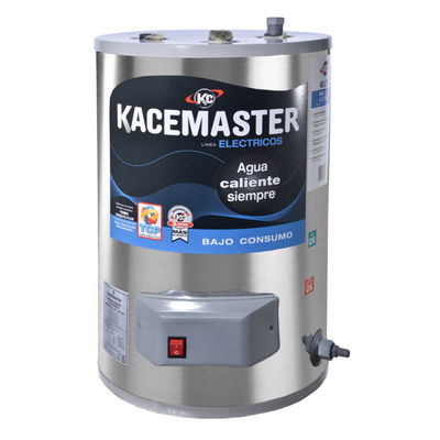 Termotanque Eléctrico 40Litros ACERO INOX - KACEMASTER Conexión Superior