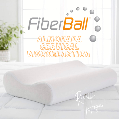 Almohada Viscoelastica Cervical Fiberball