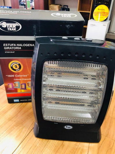 Estufa eléctrica Halogena 1200W. Star Trak