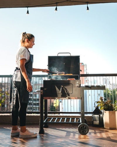 PARRILLA A CARBÓN BBQ GRILL CAMPO