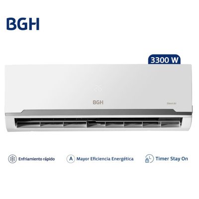 Aire Acondicionado BGH SPLIT FRIO/CALOR 3300 W  BS35WCAU