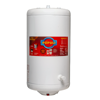 Termotanque ELECTRICO 70 lts Conexión Superior- POPULI ECOTERMO