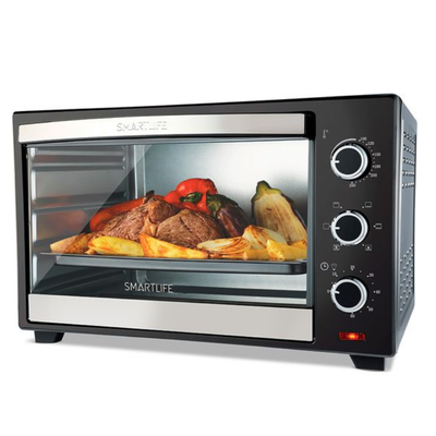 HORNO ELÉCTRICO SMARTLIFE 60 LITROS CON CONVECCION SL-TO0060PN