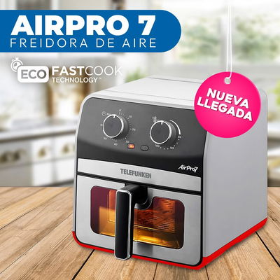 Freidora de Aire Sin Aceite de 7 litros TELEFUNKEN AIRPRO 7