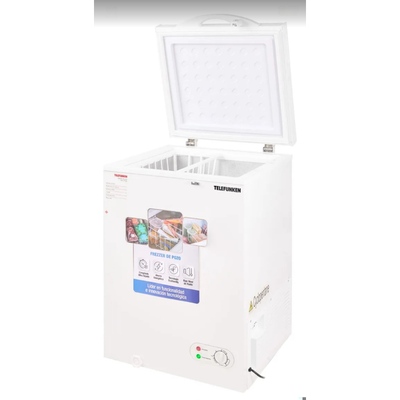 Freezer De Pozo TELEFUNKEN 120 Litros Tfk-fp120 Color Blanco