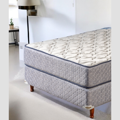 Colchón de Espuma Alta densidad y Sommier SUAVEGOM 2 y 1/2 Plaza modelo MERIT 