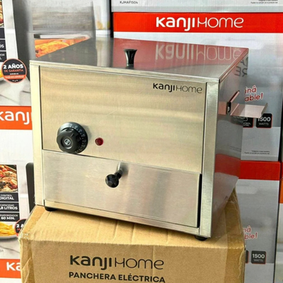 PANCHERA ELECTRICA Con Bandeja Calienta Pan - KANJI HOME KJH-HMXCCP001