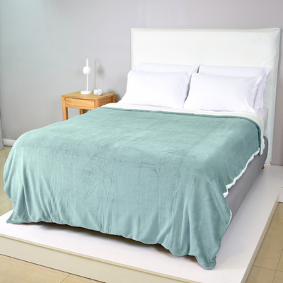 FRAZADA POLAR CORDERITO  2 y 1/2 plazas 