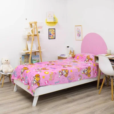 Frazada super soft  Piñata PAW PATROL 1 plaza y media