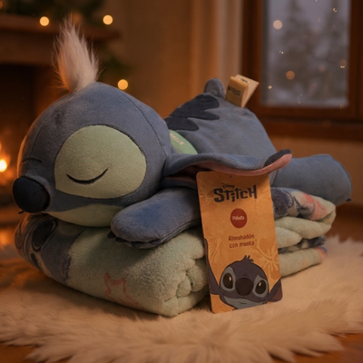 Manta CON MUÑECO Piñata STITCH 