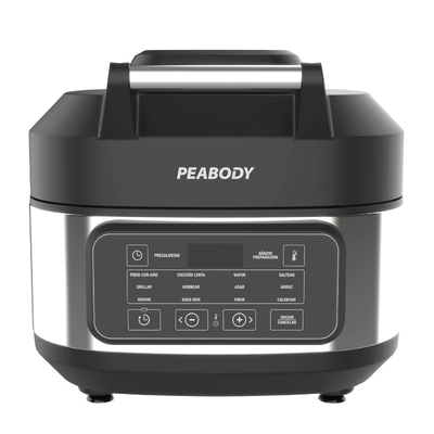 2 en 1 FREIDORA DE AIRE Y OLLA ELECTRICA Multifunción PEABODY PE-AFM01N