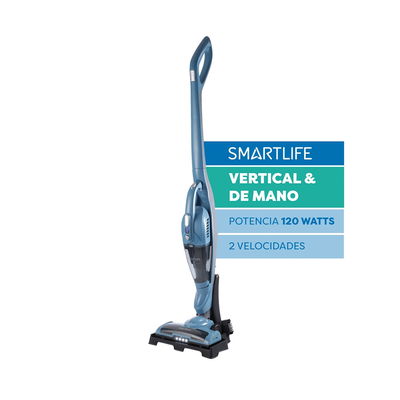 Aspiradora inalámbrica 2 en 1 : Vertical y de mano  SMARTLIFE SL-VSRG120B