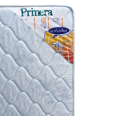 Colchon Espuma SPRINGWALL - 1  y  1/2 Plaza - Modelo SOÑADOR PRIMERA 