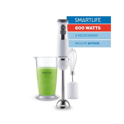 Mixer con Vaso Medidor y Batidor SMARTLIFE 600W SL-SM6038WPN