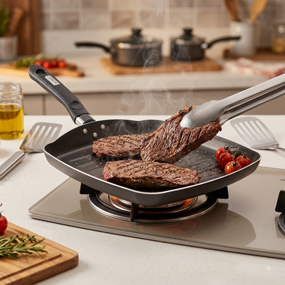 Bifera Antiadherente BRINOX 24 CM Ebony