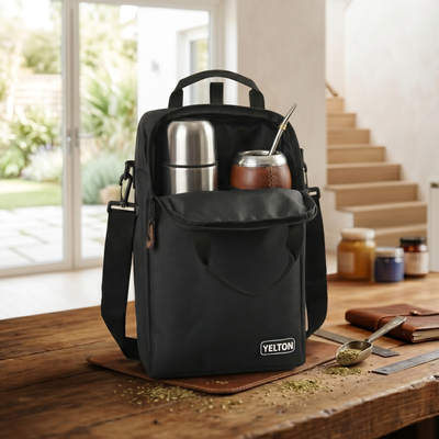Mochila - Bolso Matero Morral YELTON Color negro