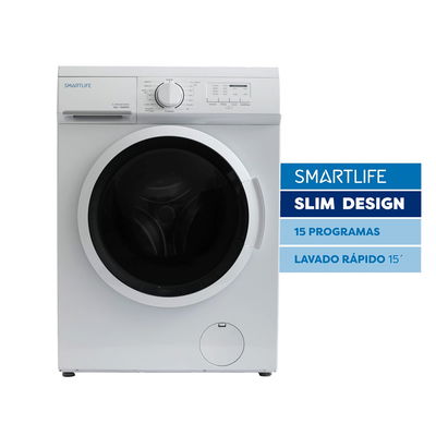 Lavarropas Automático SMARTLIFE SLIM 6 Kg 1000RPM  