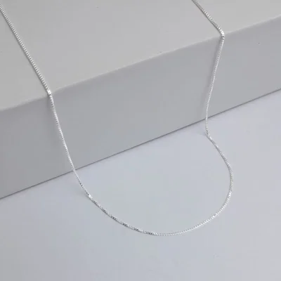 CADENA VENECIANA PLATA ITALIANA 925