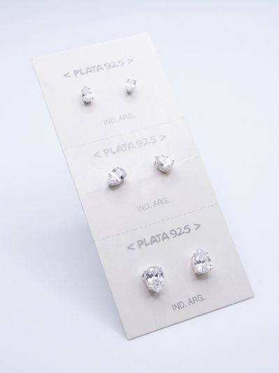 pack 3 plata 925