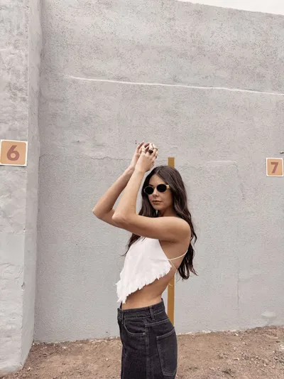 Top New Filippa lino Off white 