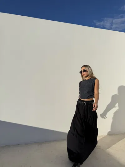 Falda Mery Negro
