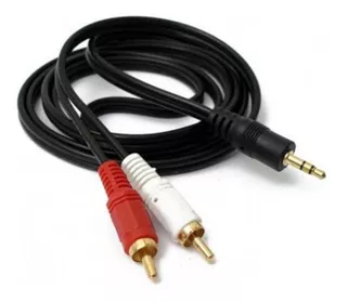 Cable audio/video NETMAK 1 Plug 3.5A 2 RCA 1.5M