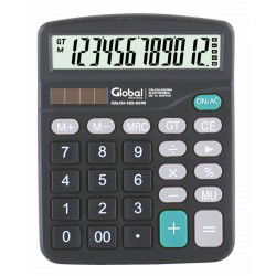 Calculadora GLOBAL Plástica 12D