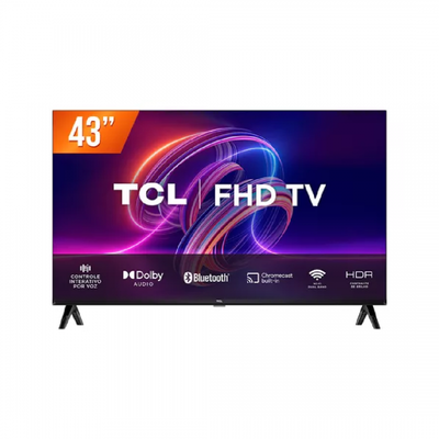 SMART TV TCL 43" FULL HD L43S5400 ANDROID TV