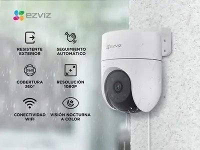 CAMARA EZVIZ H8C WIFI FULL HD1080P EXTERIOR MOTORIZADA